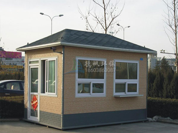 金属雕花板岗亭