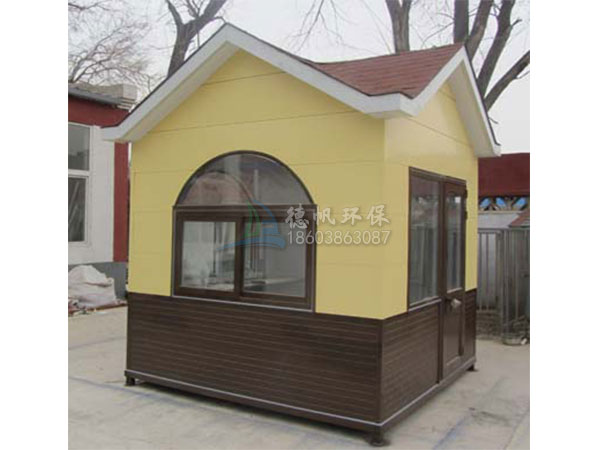 金属雕花板岗亭
